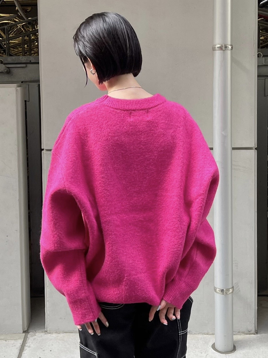 受注制【Chikashitsu +】unisex 6color knit (6color) / 【チカシツプラス】ユニセックス6カラー長袖ニット