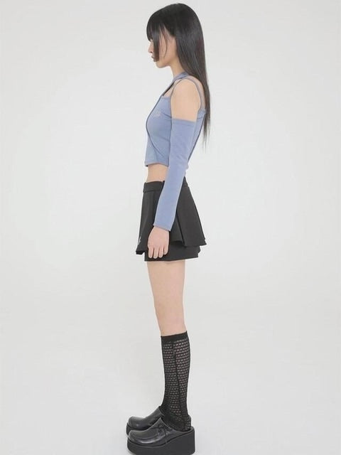 12/21 20:00 再販【Uglyshadow】TULIP PANTS SKIRT