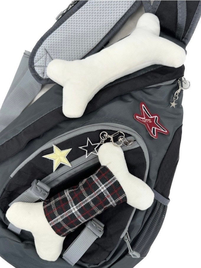 国際配送【Never mind the XU】bone body bag