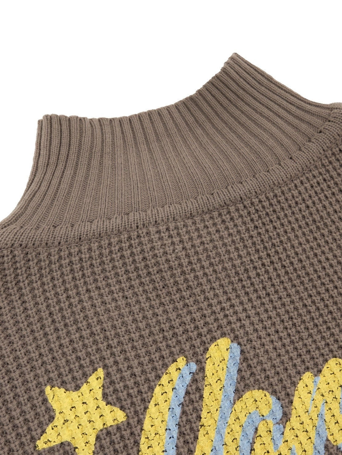 【VANDY THE PINK】STAR KNIT ZIP UP