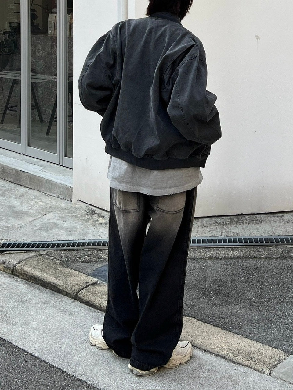 大阪店WEB限定受注制【Chikashitsu +】pigment MA-1 blouson