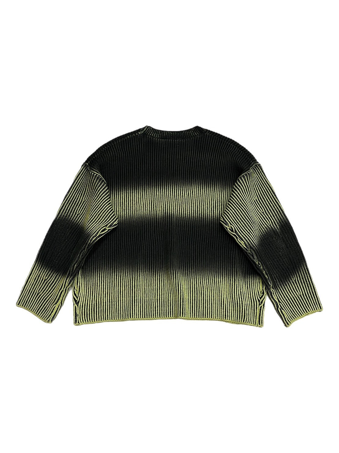 受注制【Chikashitsu +】bleach washing knit (3color) / 【チカシツプラス】ブリーチウォッシング長袖ニット