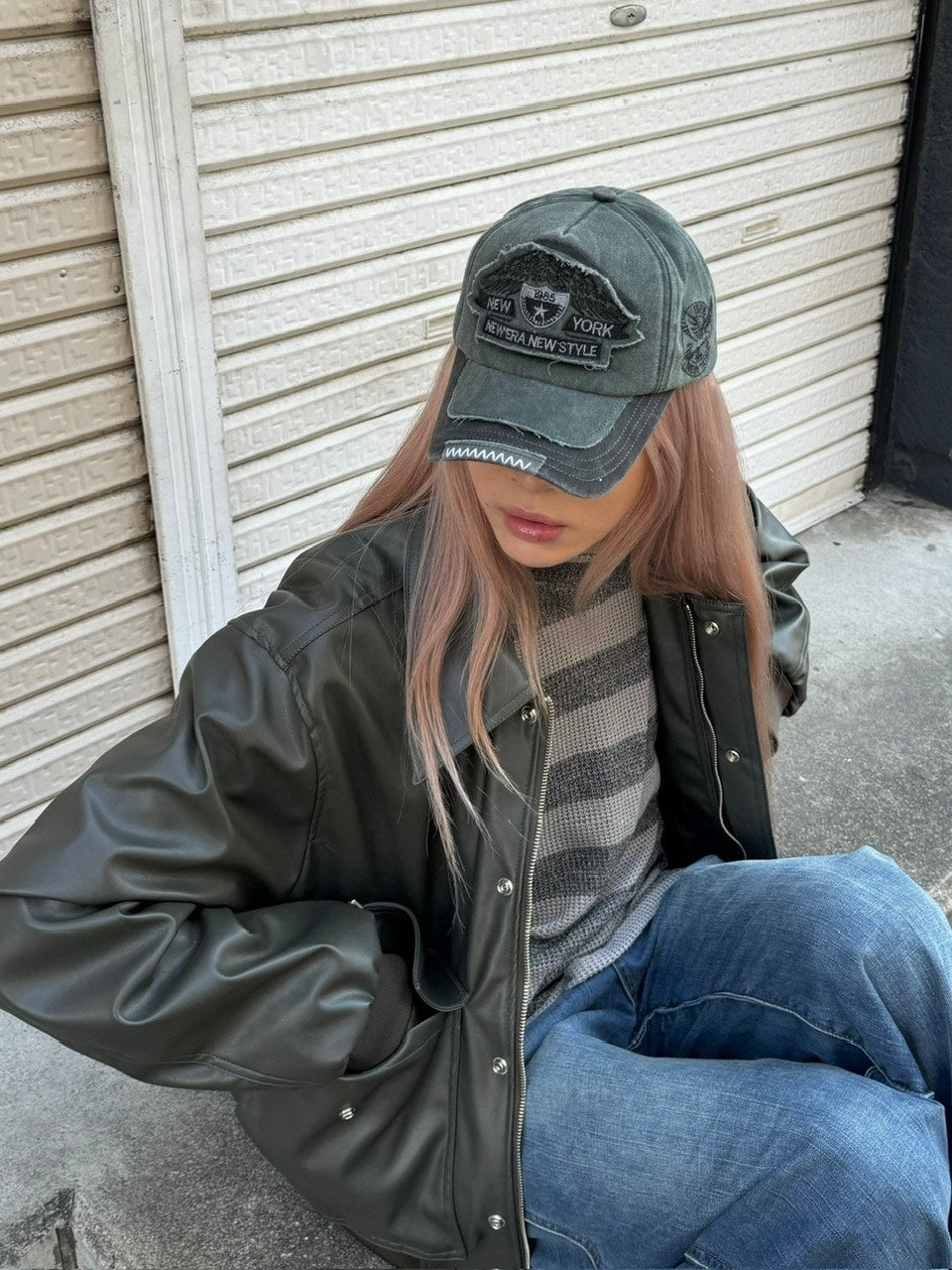 大阪店WEB限定【Chikashitsu +】vintage design cap (3color)