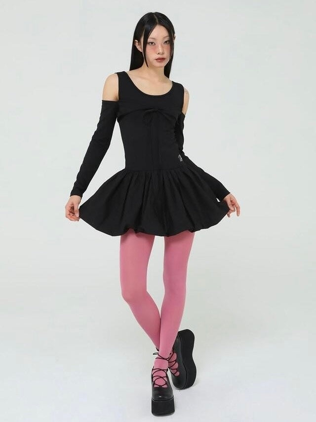 【Uglyshadow】RIBBON PUMPKIN DRESS