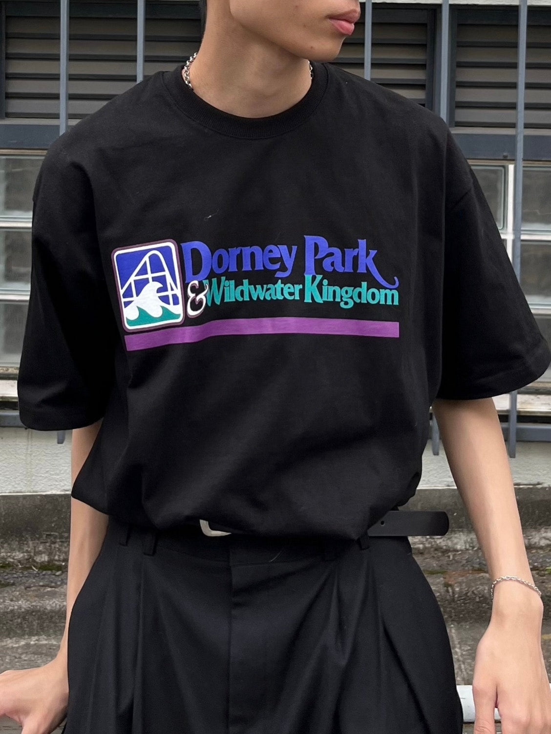 受注制【Chikashitsu +】graphic t-shirt 2 (3color)