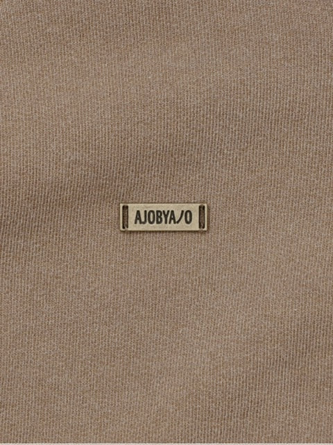【AJOBYAJO】Vintage Pigment Zip-Up Hoodie