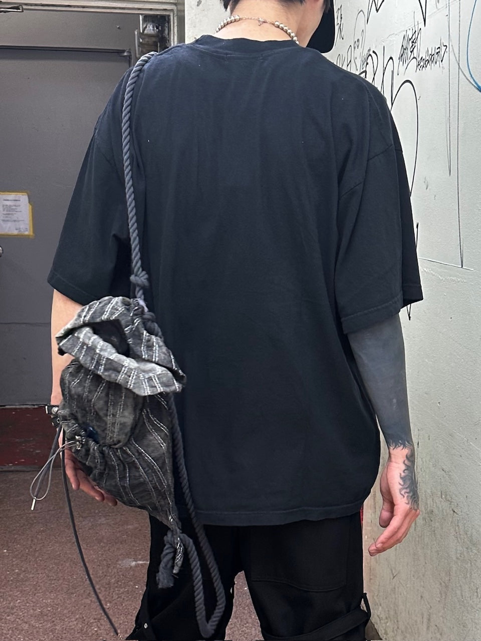 受注制【Never mind the XU】pigment design t-shirts 2 (2color)