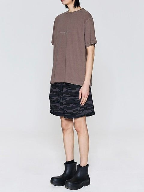 【TILLDAWN】CIRCLE PIGMENT 1/2 SLEEVE