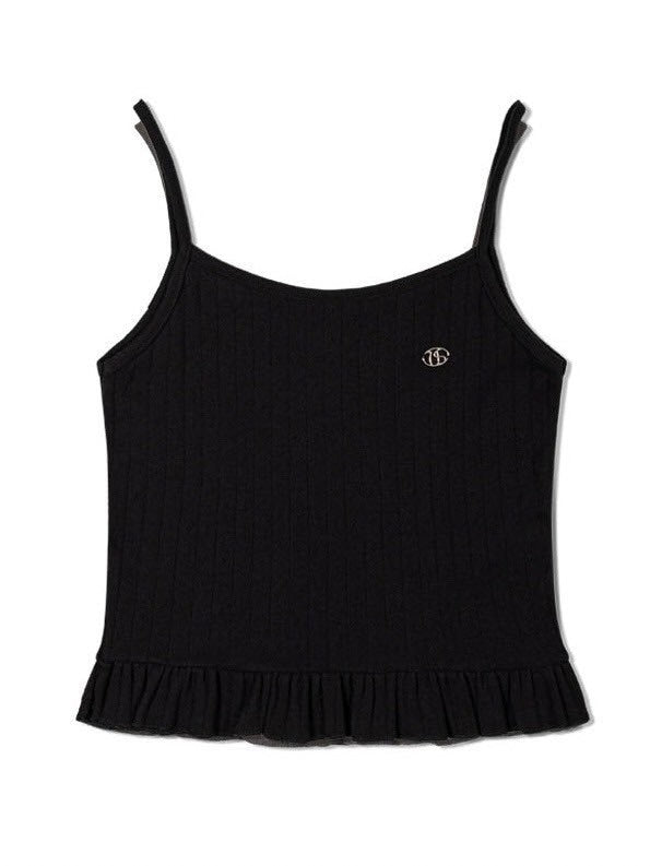 【Uglyshadow】US RUFFLE SLEEVELESS