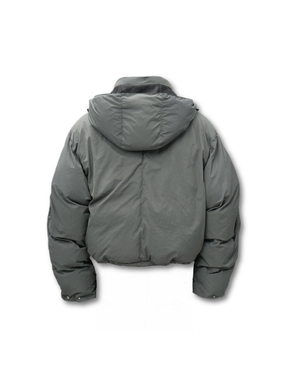 【CS】2way cropped puffer jacket (charcoal)