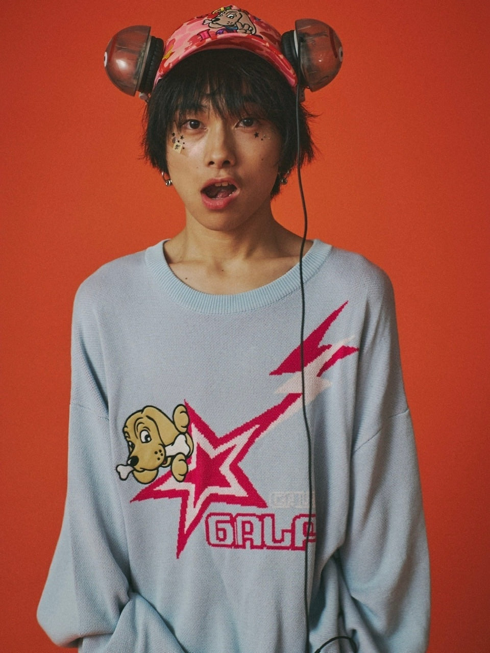 【GALFY】星のガルフィーニット / 【ガルフィー】ロゴ長袖セーター