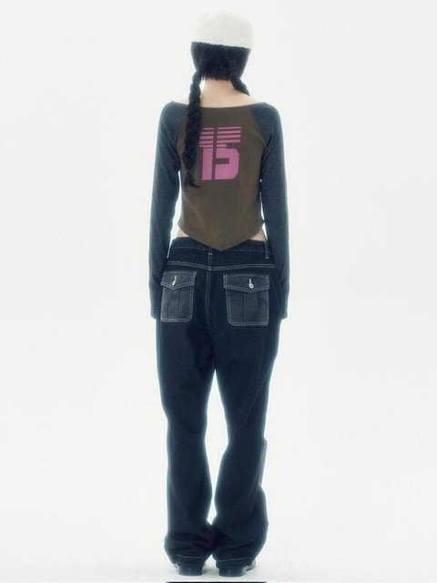 【runningHIGH】SPORTS SLIM RAGLAN TEE