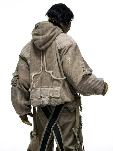 【PERSONSOUL】Cotton Armor Hoodie