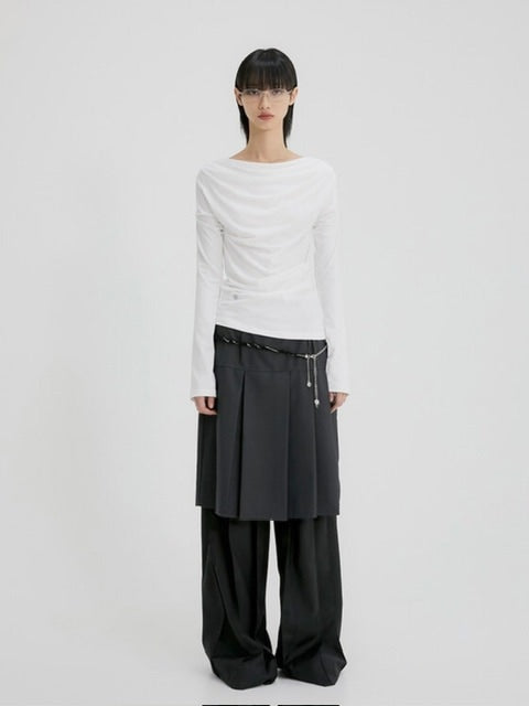 【FLAREUP】Braided Handmade Chain Belt / 【フレアアップ】ブレイデッドハンドメイドチェーンベルト