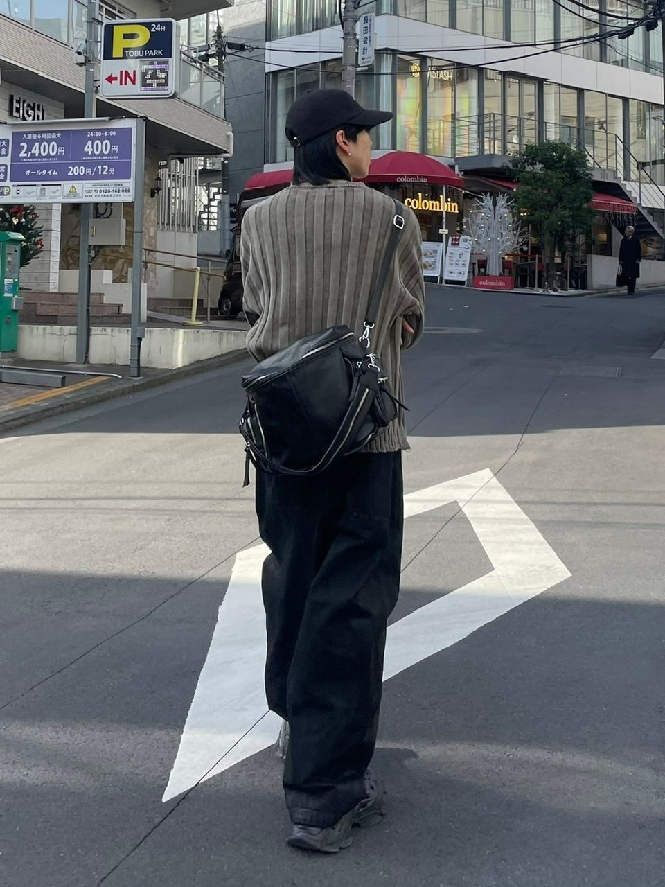 受注制【Chikashitsu +】dirty washing rib knit (2color)