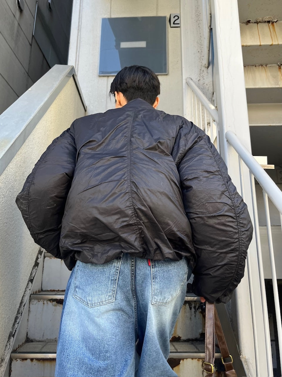 東京店WEB限定受注制【Chikashitsu +】MA-1 Padded Jacket