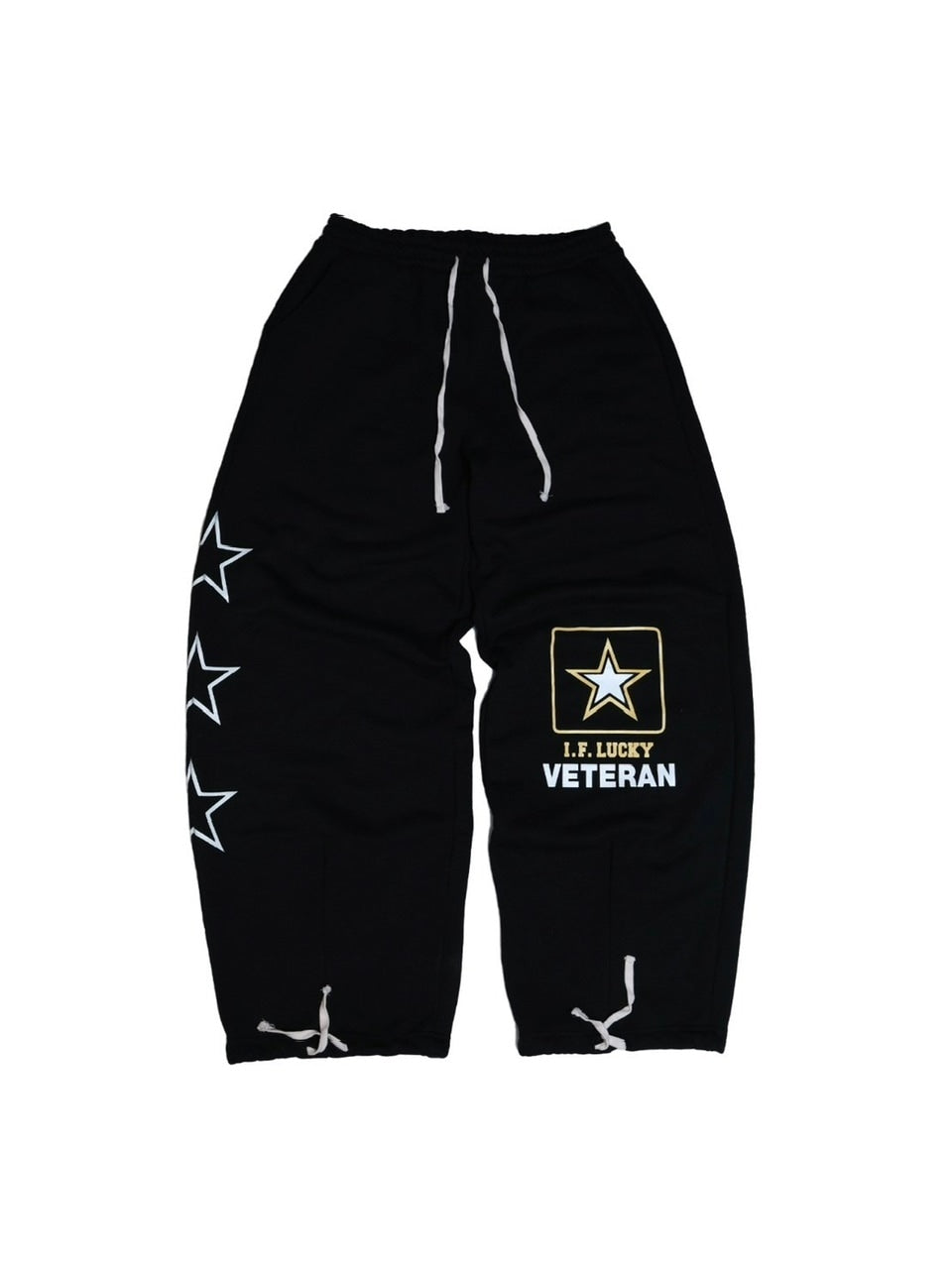 【IFEELLUCKY】Lucky army big sweat pants / 【アイフィールラッキー】ラッキーアーミービックスウェットパンツ