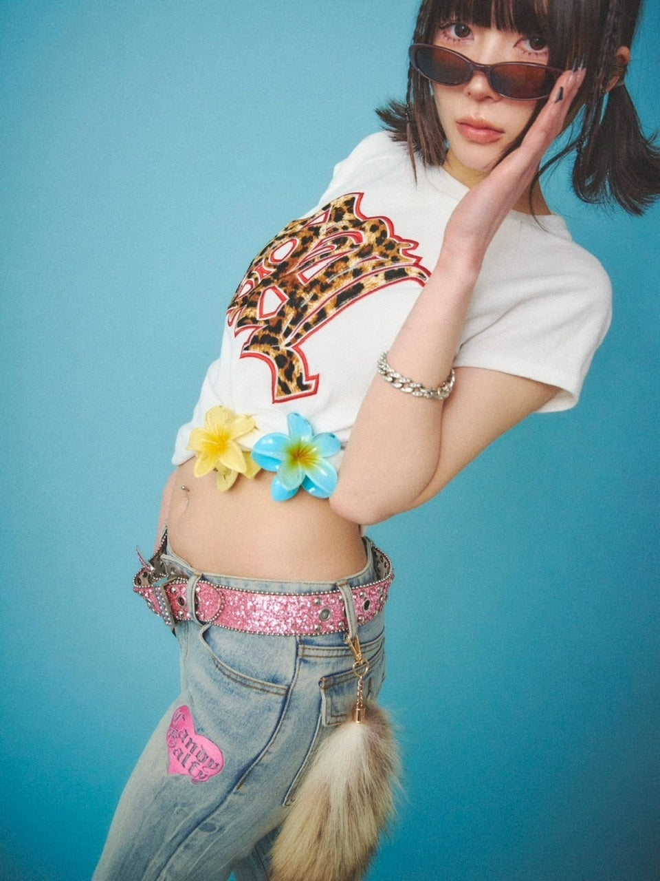 【GALFY】GALローライズフレアデニム