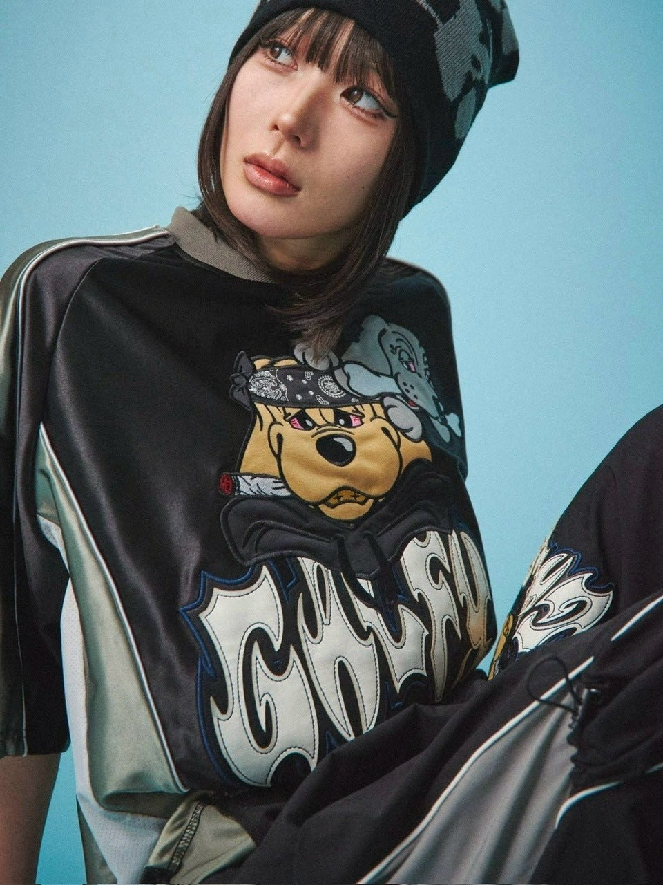 【GALFY】病みに争いしサイバーTシャツ