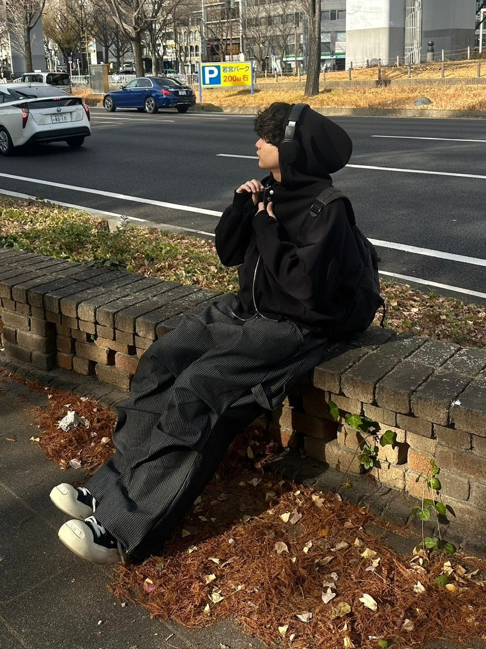 受注制【youll】stripe carpenter pants (2color)