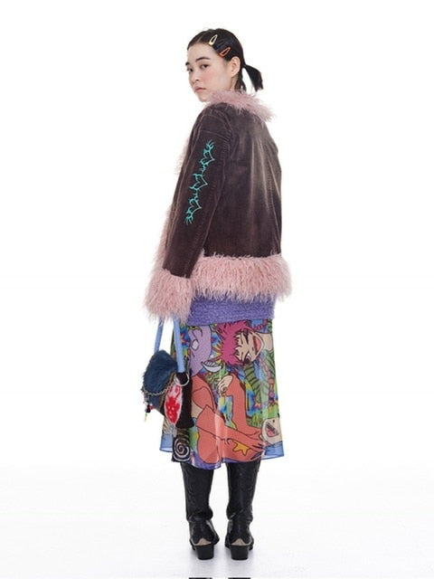 【YOUTHBATH】Fluffy washed jacket