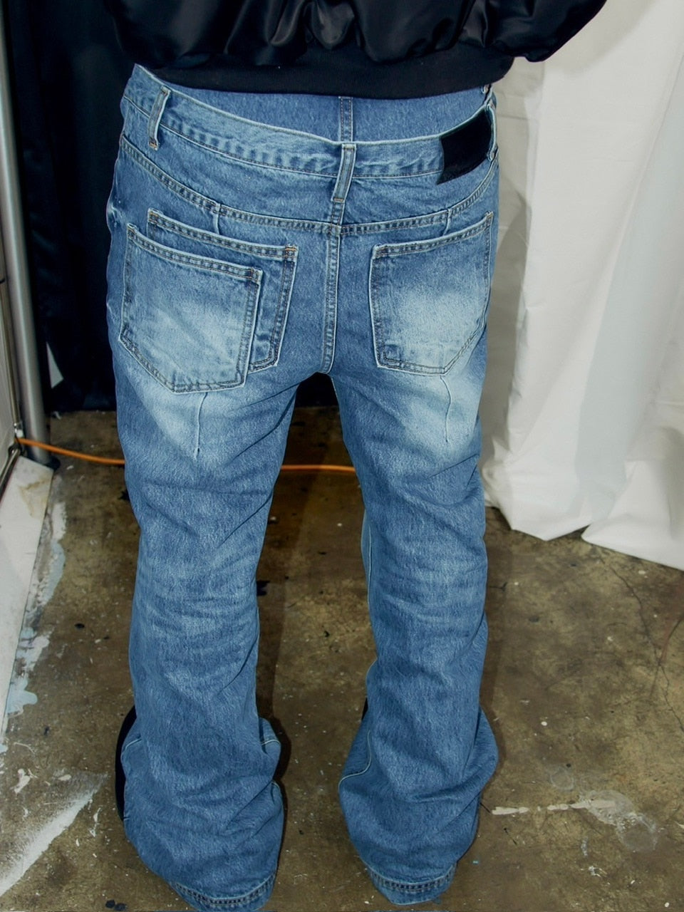 【ANOTHERYOUTH】double waist jeans