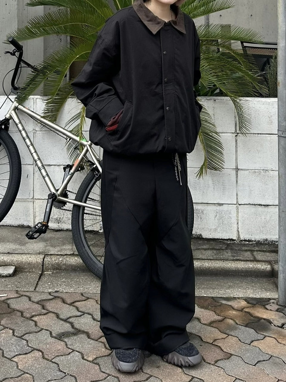 受注制【youll】corduroy color short jacket