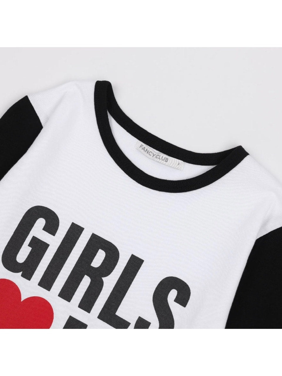 【FANCY CLUB】GIRLS MY FANCY LONG SLEEVE / 【ファンシークラブ】ロゴプリント長袖Tシャツ