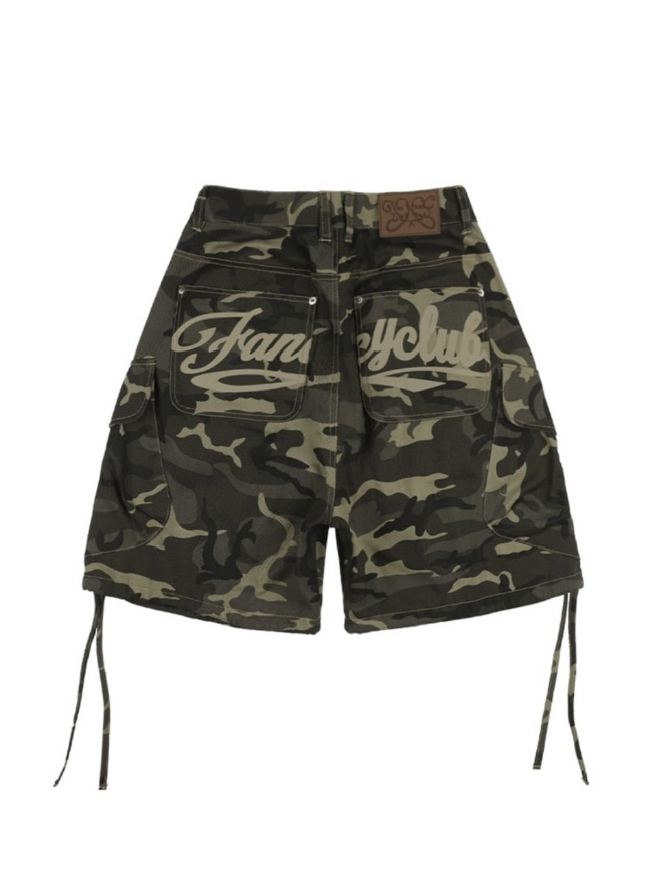 FANCY CLUB】CARGO LETTERING BERMUDA PANTS – PRESSING WEB SHOP