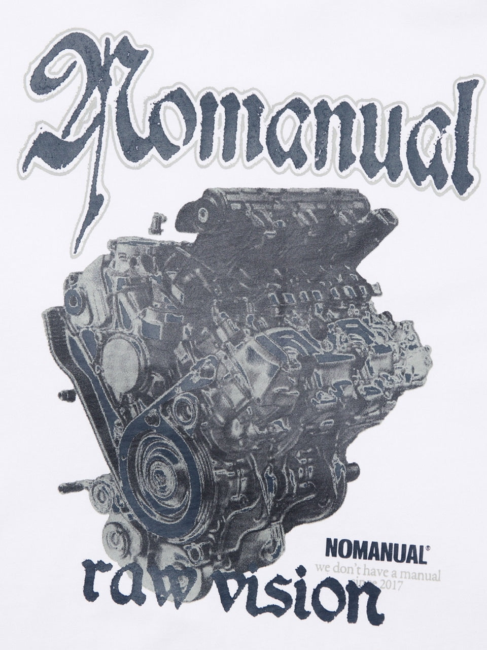 【NOMANUAL】NM ENGINE T-SHIRT