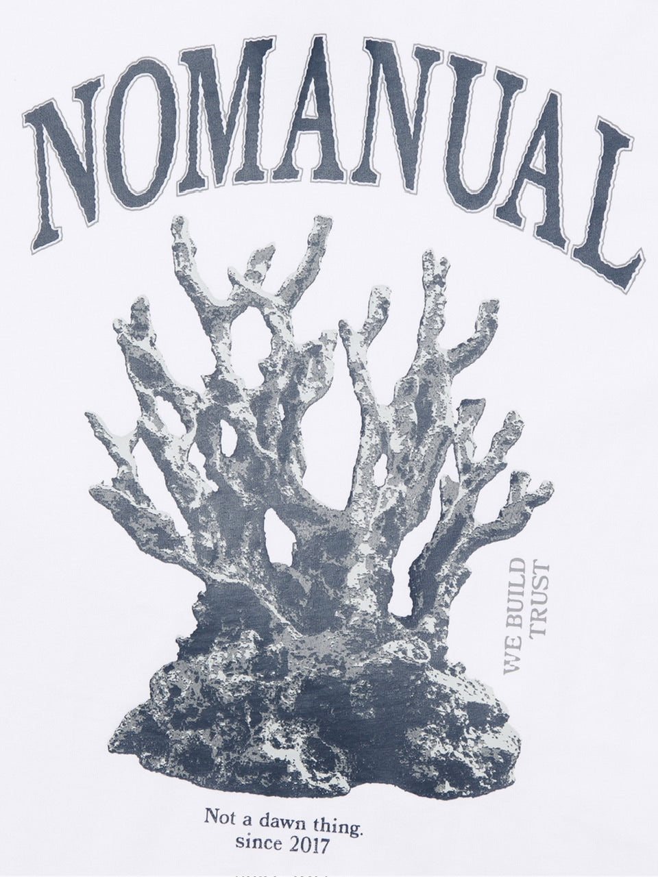 【NOMANUAL】METAL CORAL REEF T-SHIRT