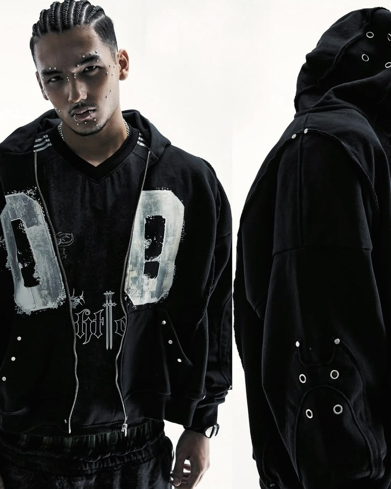 【Cozy world Wide】00 KNIGHT CLUB HOODZIP