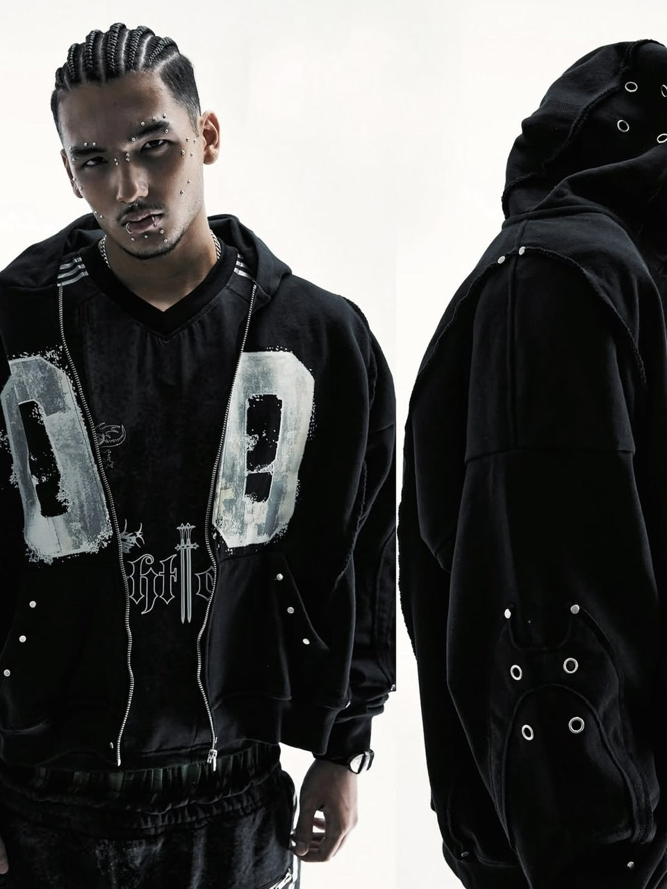 【Cozy world Wide】00 KNIGHT CLUB HOODZIP