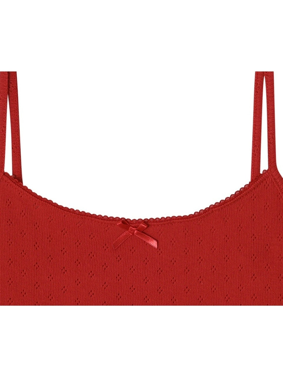 【CRANK】LACE EYELET SLEEVELESS