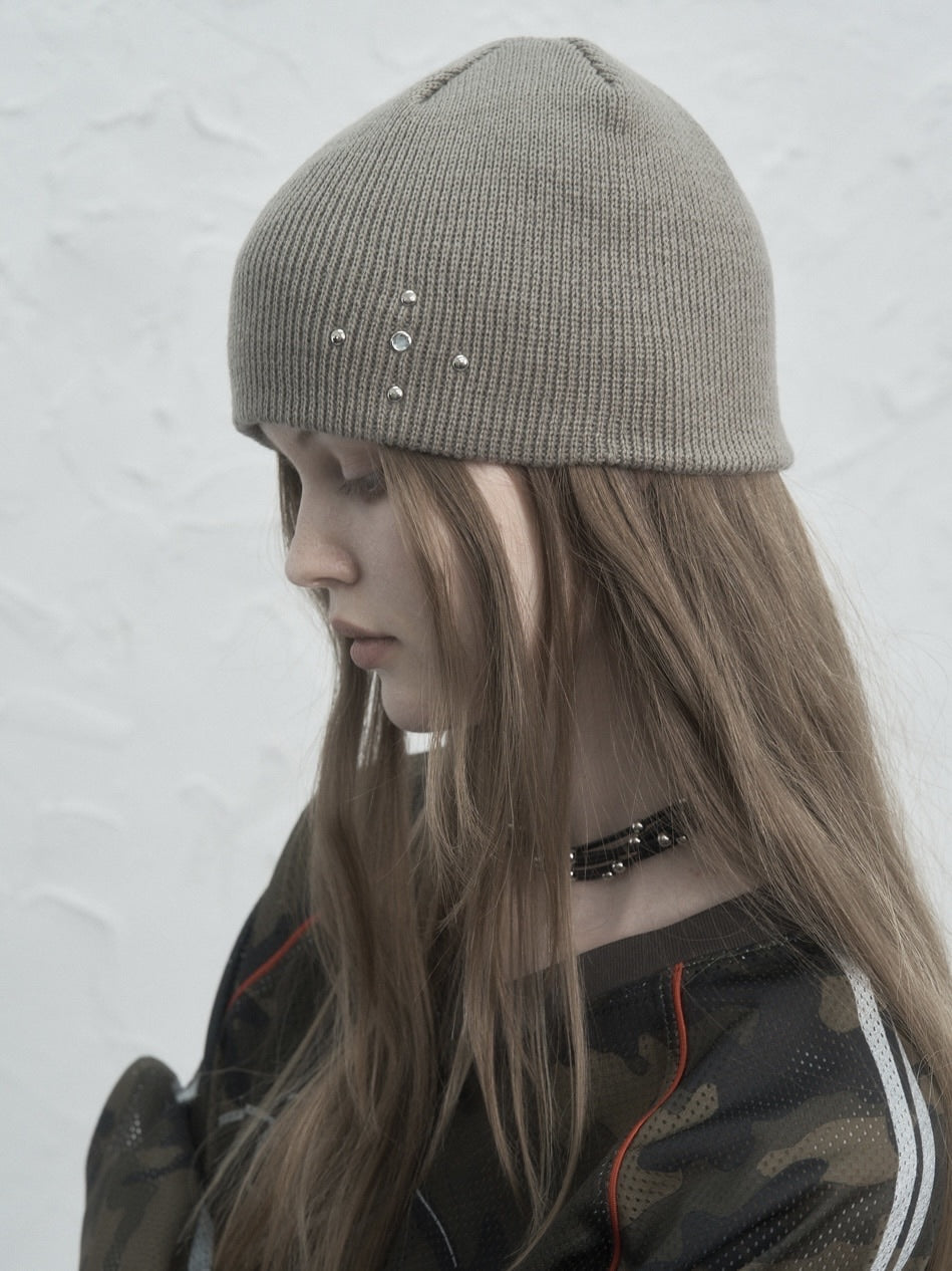 【SETUP‐EXE】STUDDED BEANIE