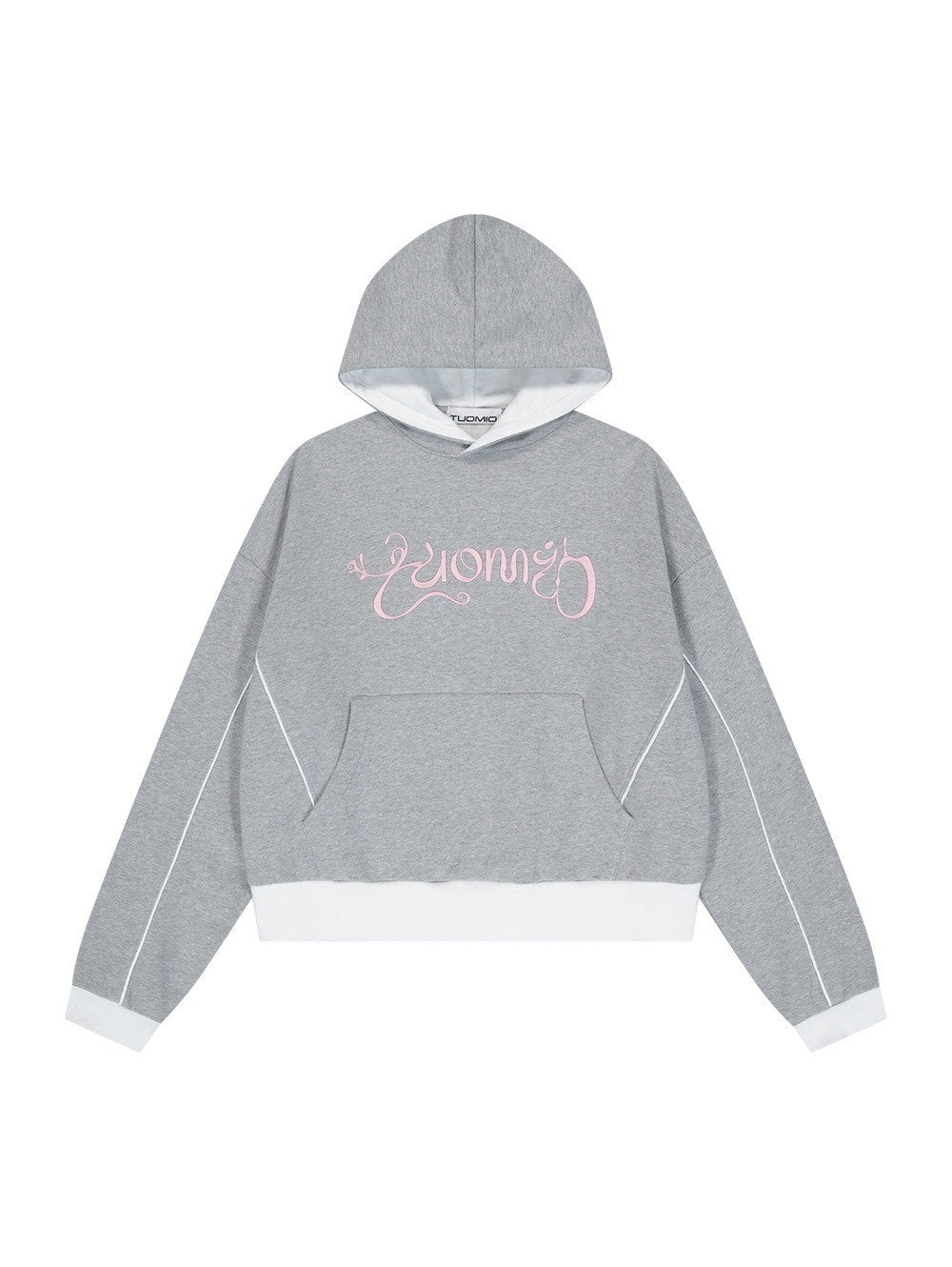 【TUOMIO】GRAPHIC BLOCK HOODIE