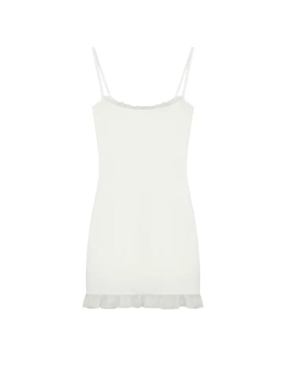 【Cest Nous】two-piece dress (3color) / 【セヌー】ツーピースレイヤードミニワンピース