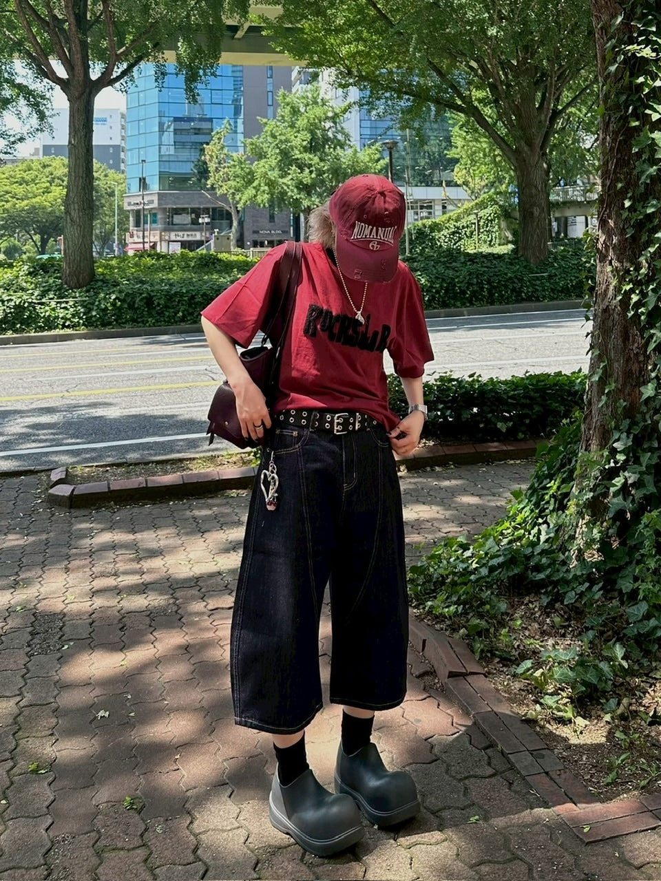 受注制【Chikashitsu +】eyelet belt (4color)