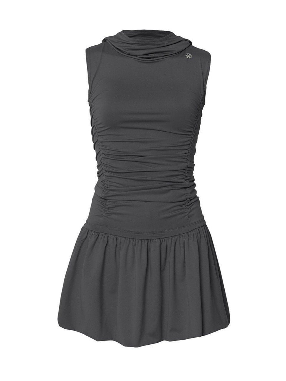 【FLAREUP】Hooded High Neck Dress