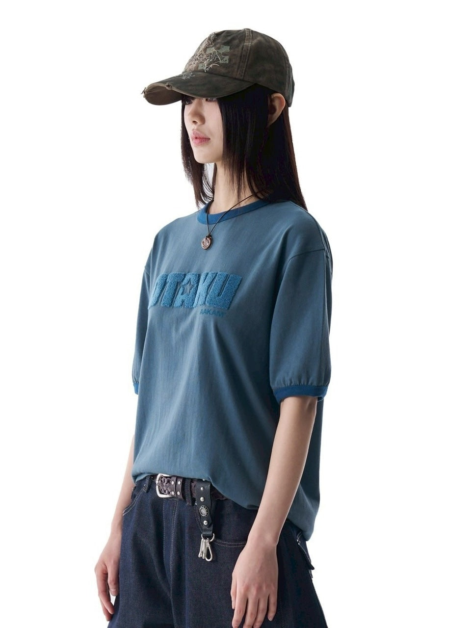 【AAKAM】OTAKU Boucle Ringer Top