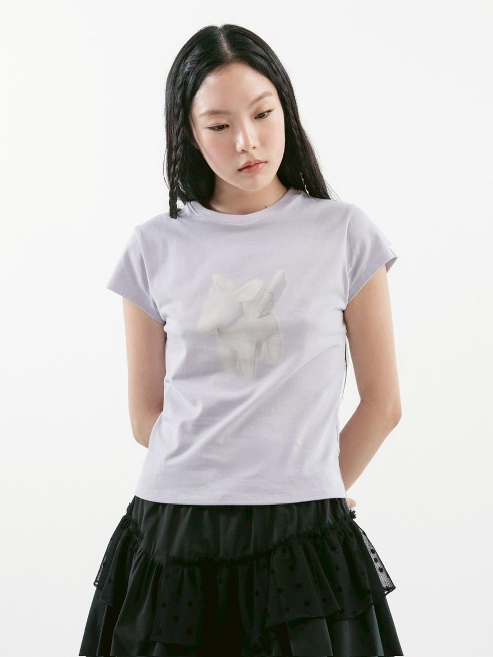 【TUOMIO】ANGEL DEER BABY T-SHIRT / 【トゥオミオ】エンジェルディアベイビー半袖Tシャツ