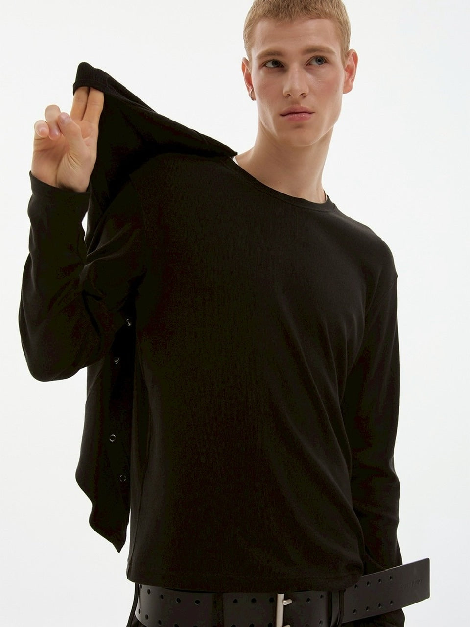 【ESC STUDIO】soft double t-shirt/ 【イーエスシーステュディオ】ソフトダブル長袖Tシャツ