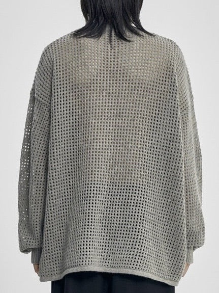 【AJOBYAJO】Total Logo Drop Needle Sweater / 【アジョバイアジョ】トータルロゴドロップニードル長袖セーター