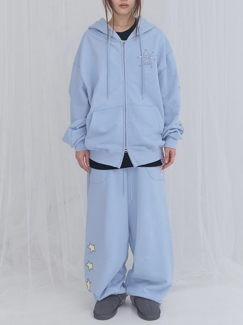 FANCY X DUSTY】DEVIL & ANGEL PRINTED HOODED ZIP-UP – PRESSING WEB SHOP