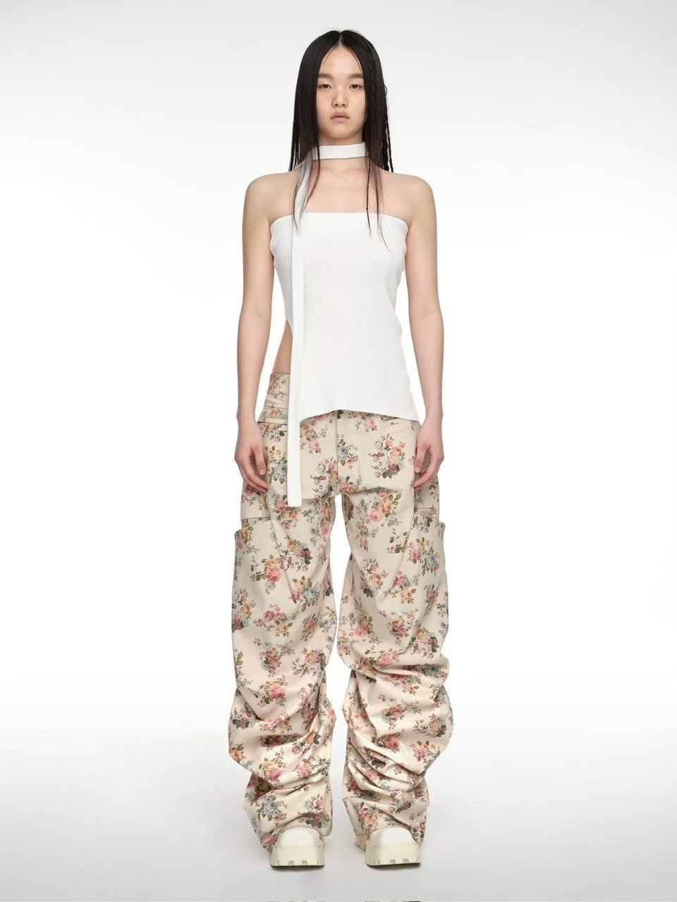 【NACHE】STRAP KNIT TANK TOP