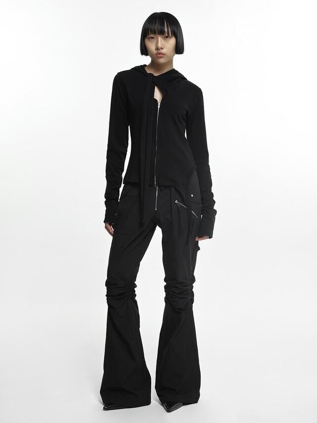 【NACHE】EXPOSURE ZIP DETAIL PANTS (UNISEX)