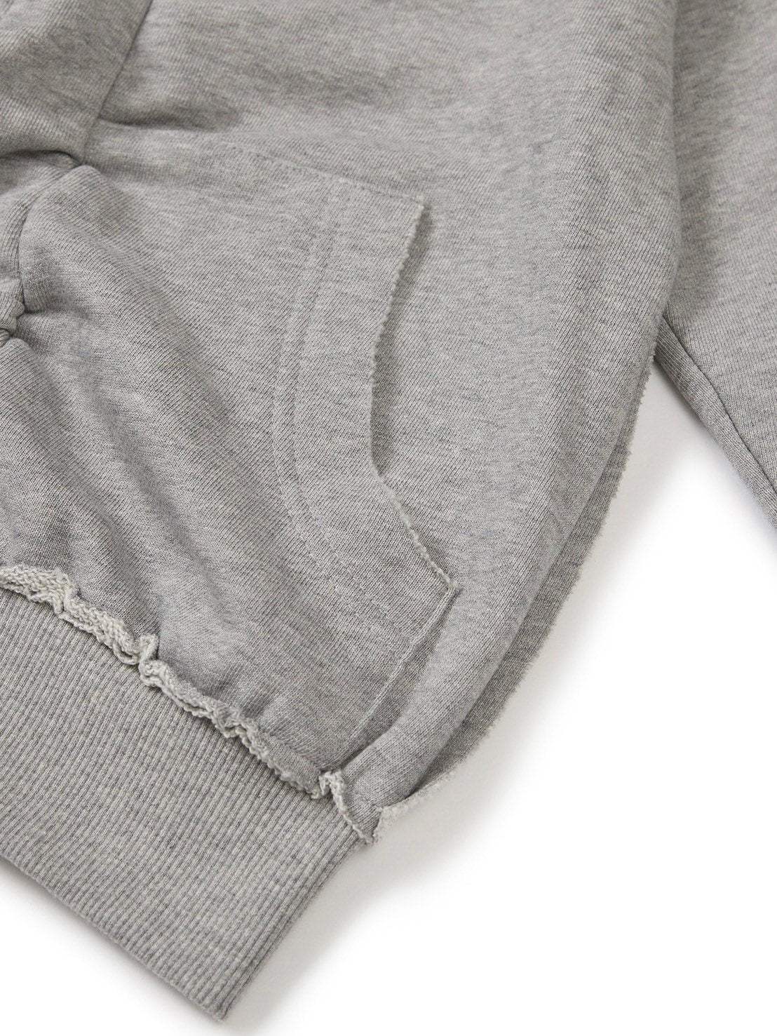 【LCDC】SHIRRING DETAIL ZIP-UP HOODIE / 【エルシーディーシー・ティーエム】シャーリングディティールジップアップパーカー