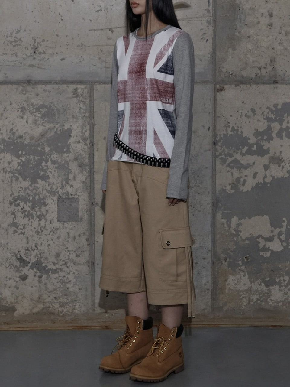 【FANCY CLUB】CROSS POCKET BERMUDA PANTS / 【ファンシークラブ】クロスポケットバミューダパンツ