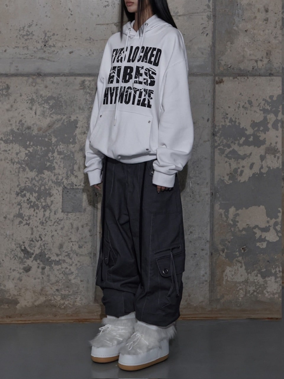 【FANCY CLUB】CROSS POCKET CARGO PANTS / 【ファンシークラブ】クロスポケットカーゴパンツ