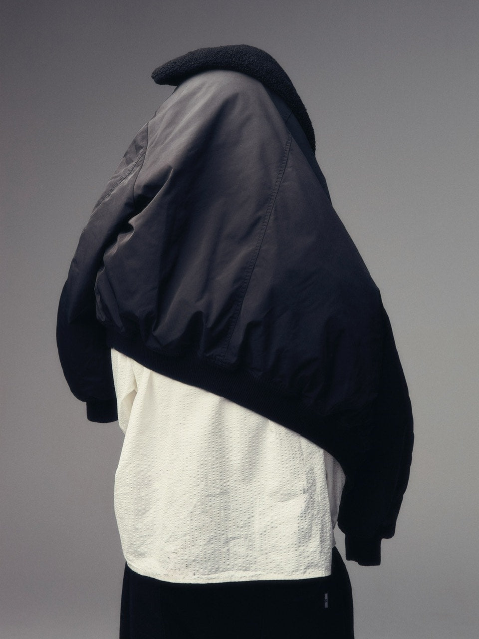 【CS】gradation boa blouson